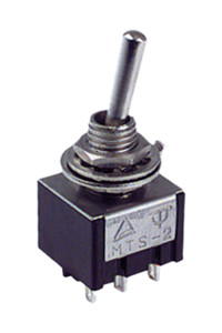 Conmutador palanca Mini Bipolar 2 Pos. On-On Soldar 250v/3A