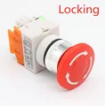 Pulsador De Emergencia 24mm 660v 10a