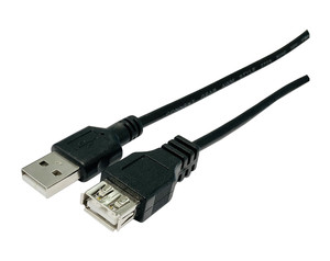 Conexión Usb 2.0 Tipo A Macho A A Hembra 3 Mts.