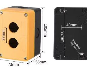 Caja De Control De 2 Huecos Altura 66mm