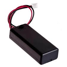 Portapilas 2x Aaa Con Tapa, Interruptor Y Cable 2xaaa