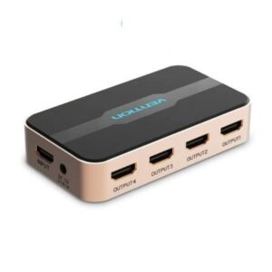 Duplicador Splitter Hdmi 2.0 4k Vention Accg0-eu/ 4xhdmi Hembra Out - 1xhdmi Hem