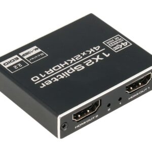 Repartidor Splitter Activo De Señal Hdmi 2.0b Splitter 4k 3d 1e:2s