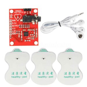 Ad8232 Modulo Para Ecg Monitor Cardiaco Con 3 Electrodos