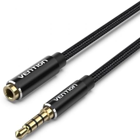 Cable Audio Mini Jack 3.5 Macho Trrs - Mini Jack 3.5 Hembra Trrs 1m