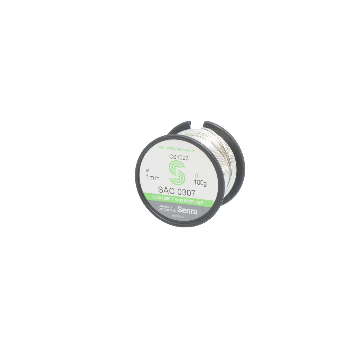 Carrete Estaño Sac0307 1,0mm 100g