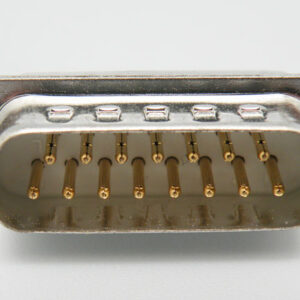 Conector Sub-d 15 Pines Macho Para Soldar