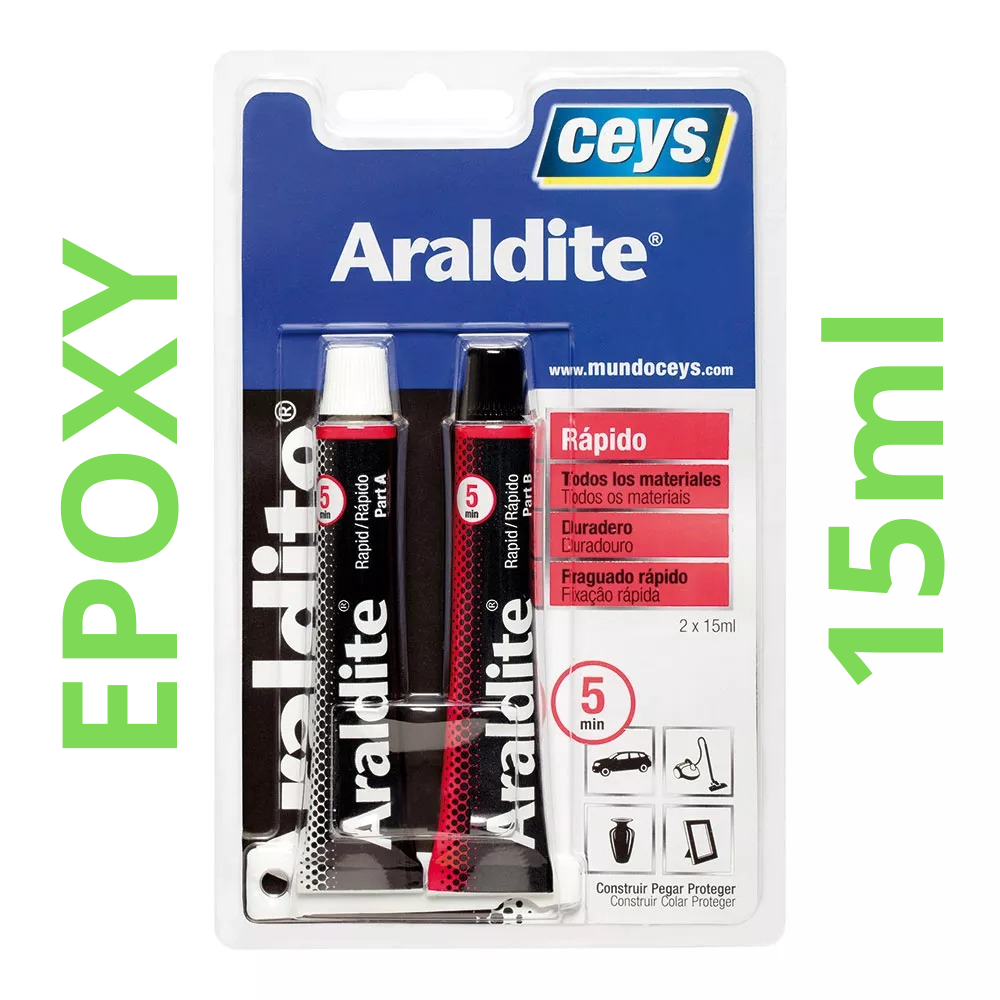 Araldite Rapido Grande Blister 15 + 15 Ml