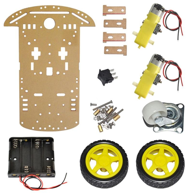 Kit Chasis 2wd Robot Smart Car Coche 2 Ruedas
