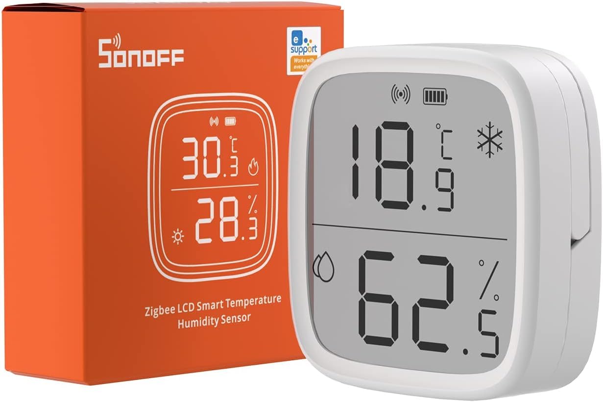 Sensor Lcd Temperatura Y Humedad Zigbee
